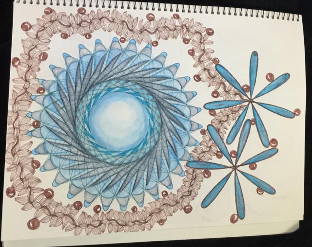 Fountain Pens, Zentangle and Wild Gears - SpiroGraphicArt