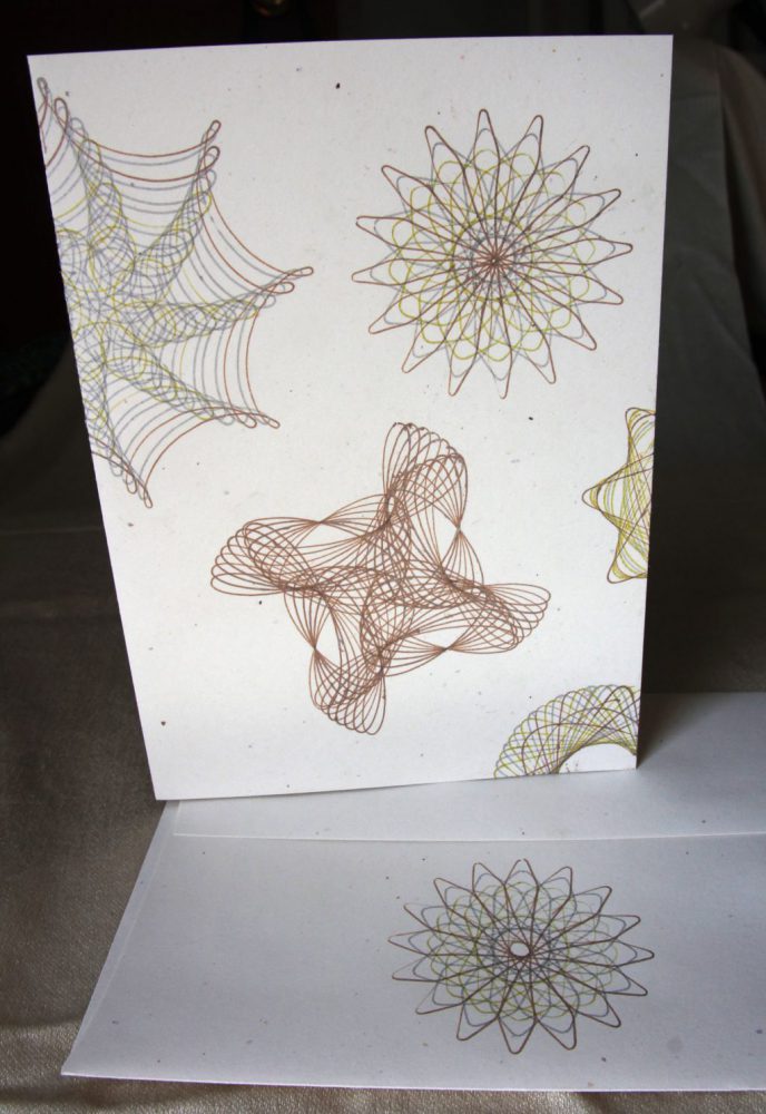 Making Cards with Spirograph or Wild Gears - SpiroGraphicArt