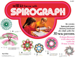 Color cover of Spirograph Refill Kit 4211